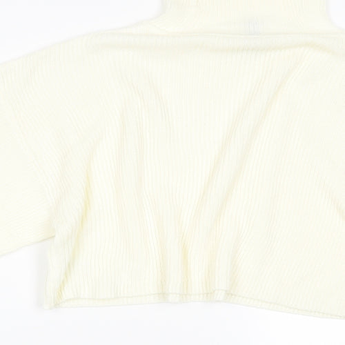 H&M Womens Ivory   Pullover Jumper Size M
