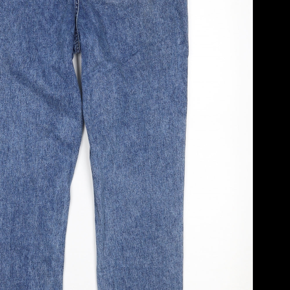 Primark Womens Blue  Denim Mom Jeans Size 14 L25 in