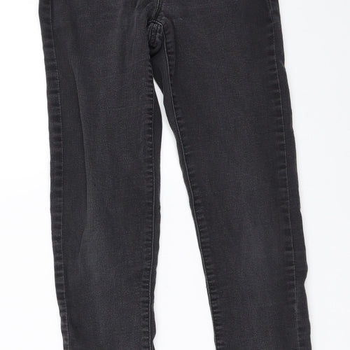 Primark Womens Black  Denim Skinny Jeans Size 8 L26.5 in