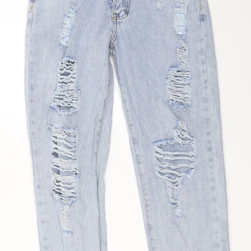SheIn Womens Blue  Denim Mom Jeans Size 25 in L27 in
