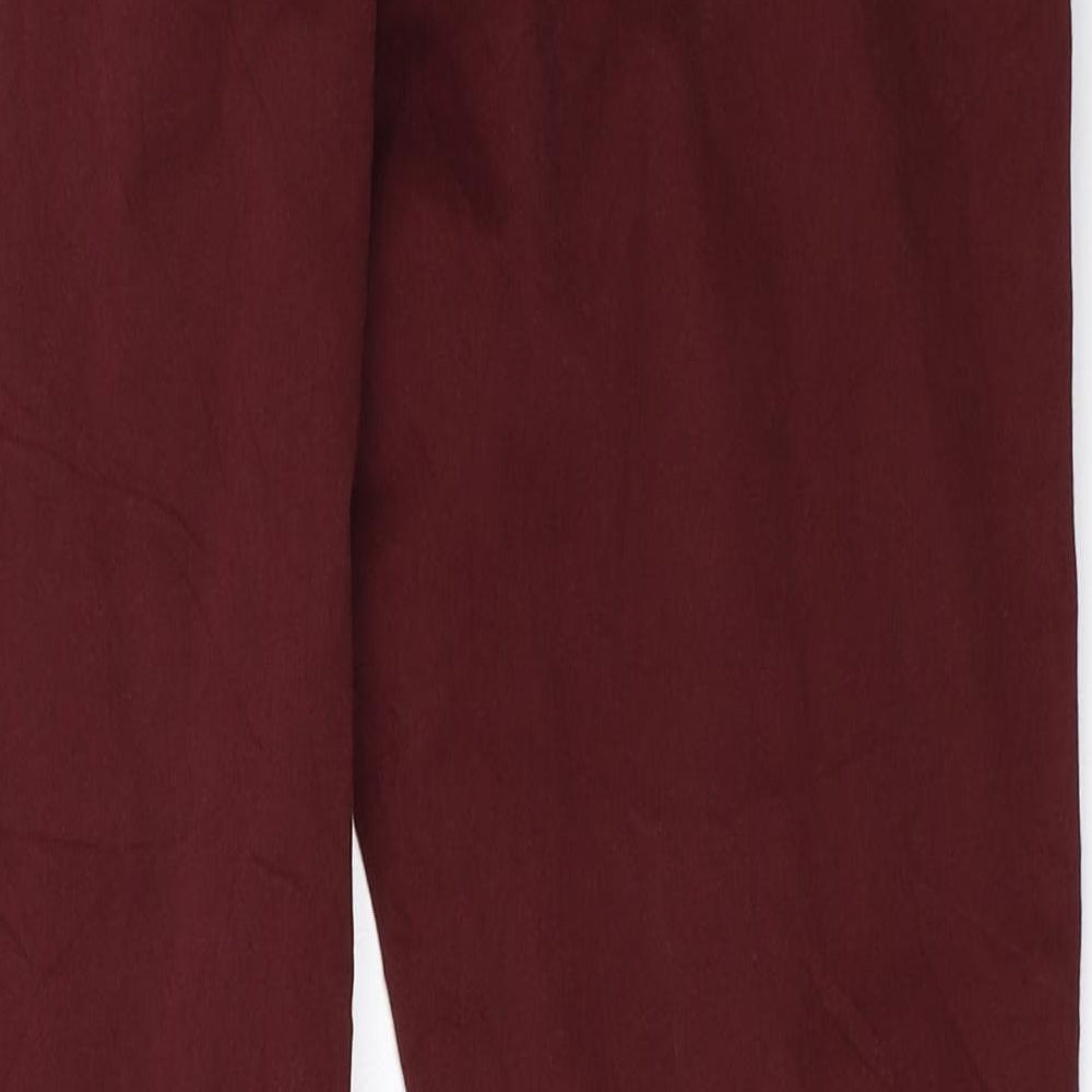 Primark Womens Red   Skinny Jeans Size 16 L29 in