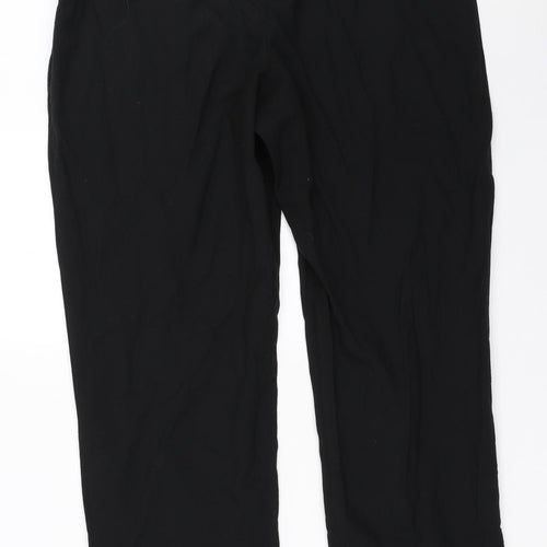 BHS Womens Black   Trousers  Size 14 L28 in