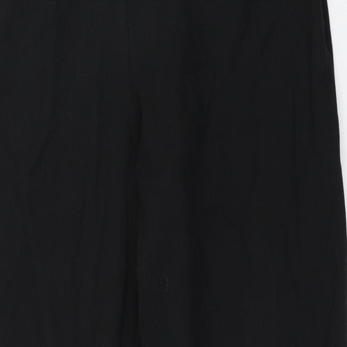 BHS Womens Black   Trousers  Size 14 L28 in