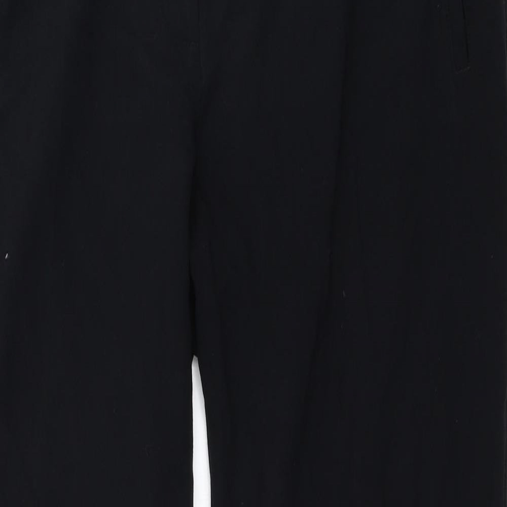 Marks and Spencer Womens Black   Trousers  Size 14 L27 in