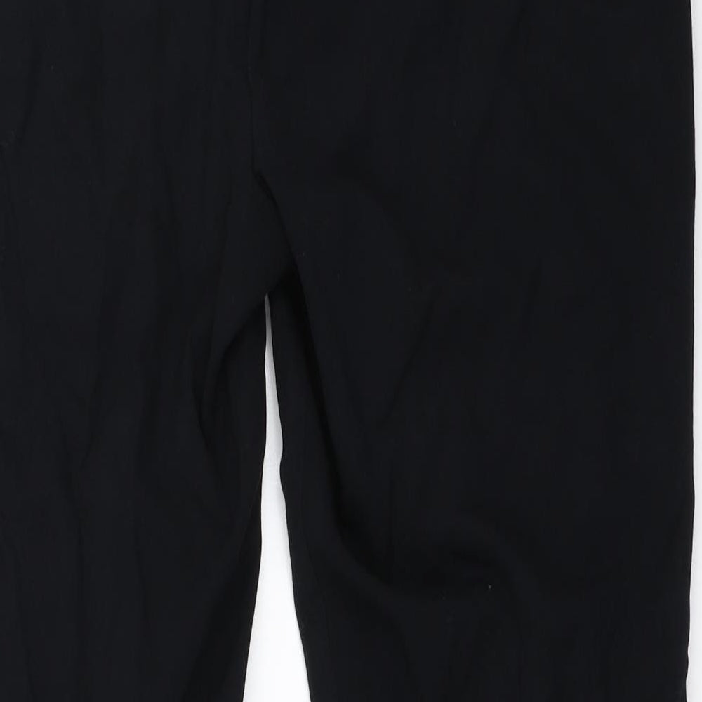 Marks and Spencer Womens Black   Trousers  Size 14 L27 in