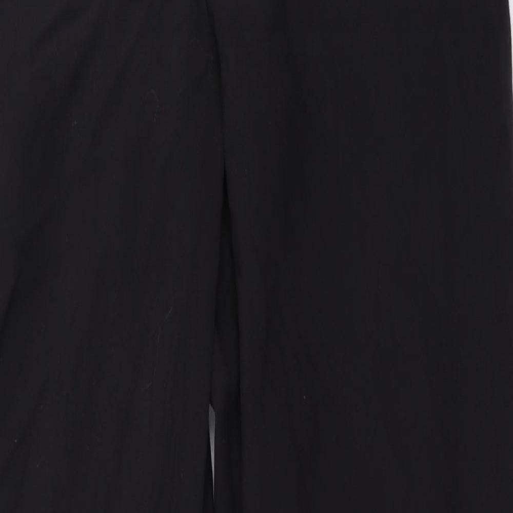 TU Womens Black   Trousers  Size 12 L30.5 in