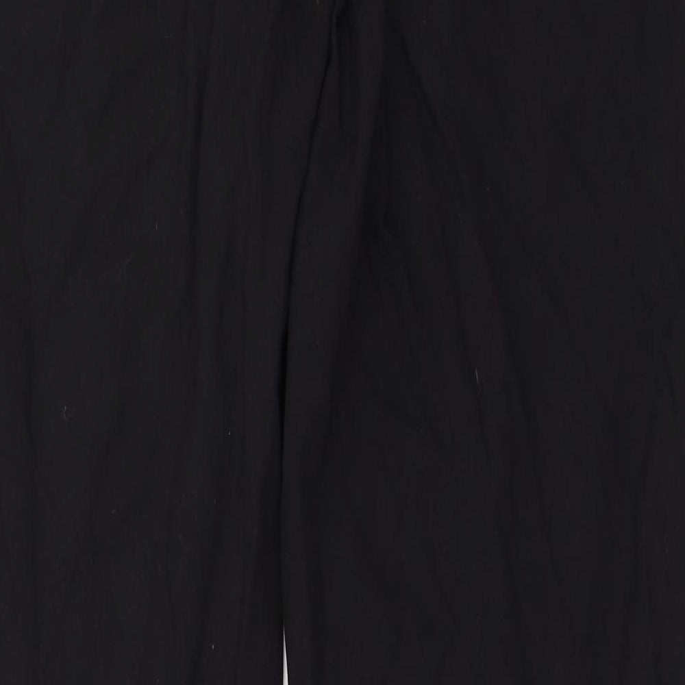 TU Womens Black   Trousers  Size 12 L30.5 in