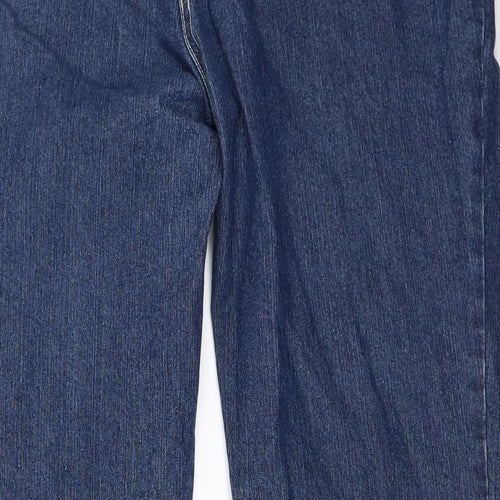 Olivia Womens Blue  Denim Straight Jeans Size 39 in L28 in
