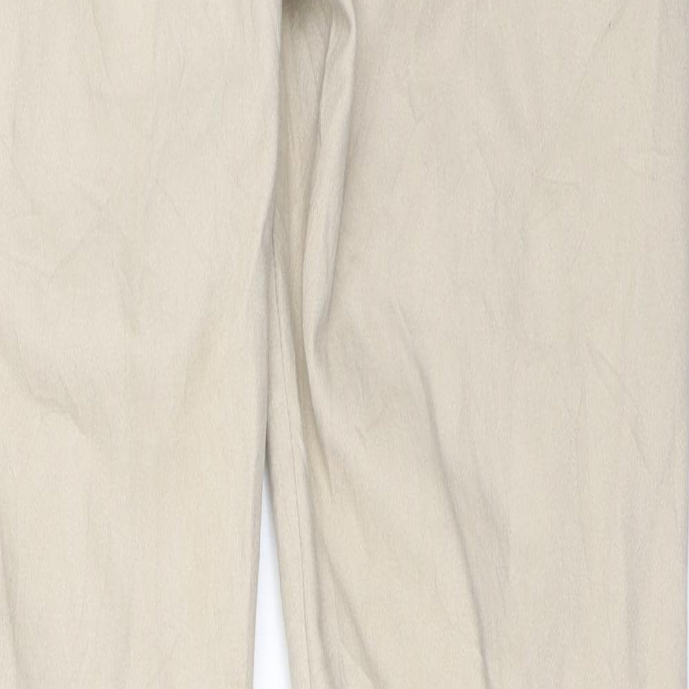 TU Womens Beige   Jegging Jeans Size 14 L30 in
