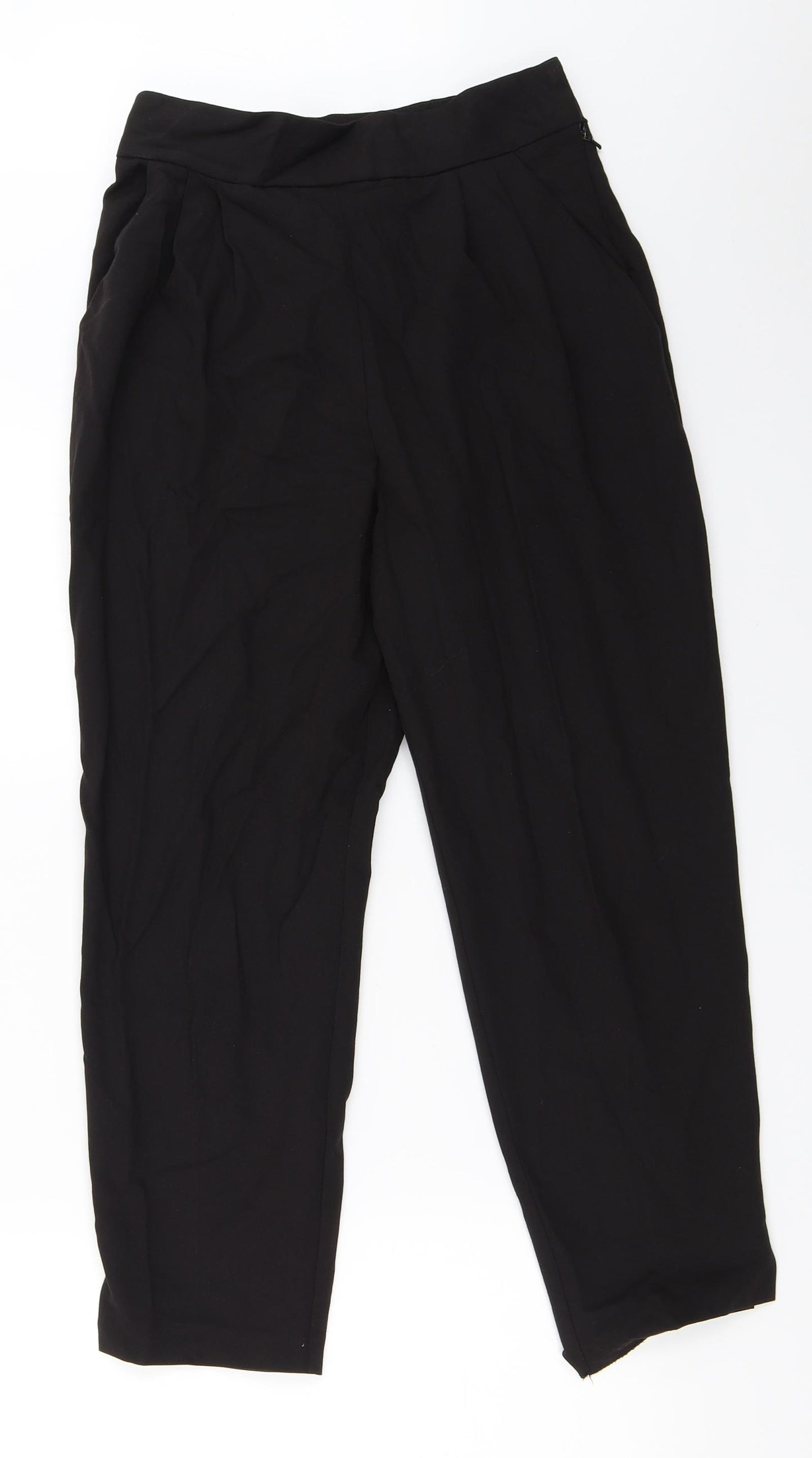 ASOS Womens Black   Capri Trousers Size 8 L24 in