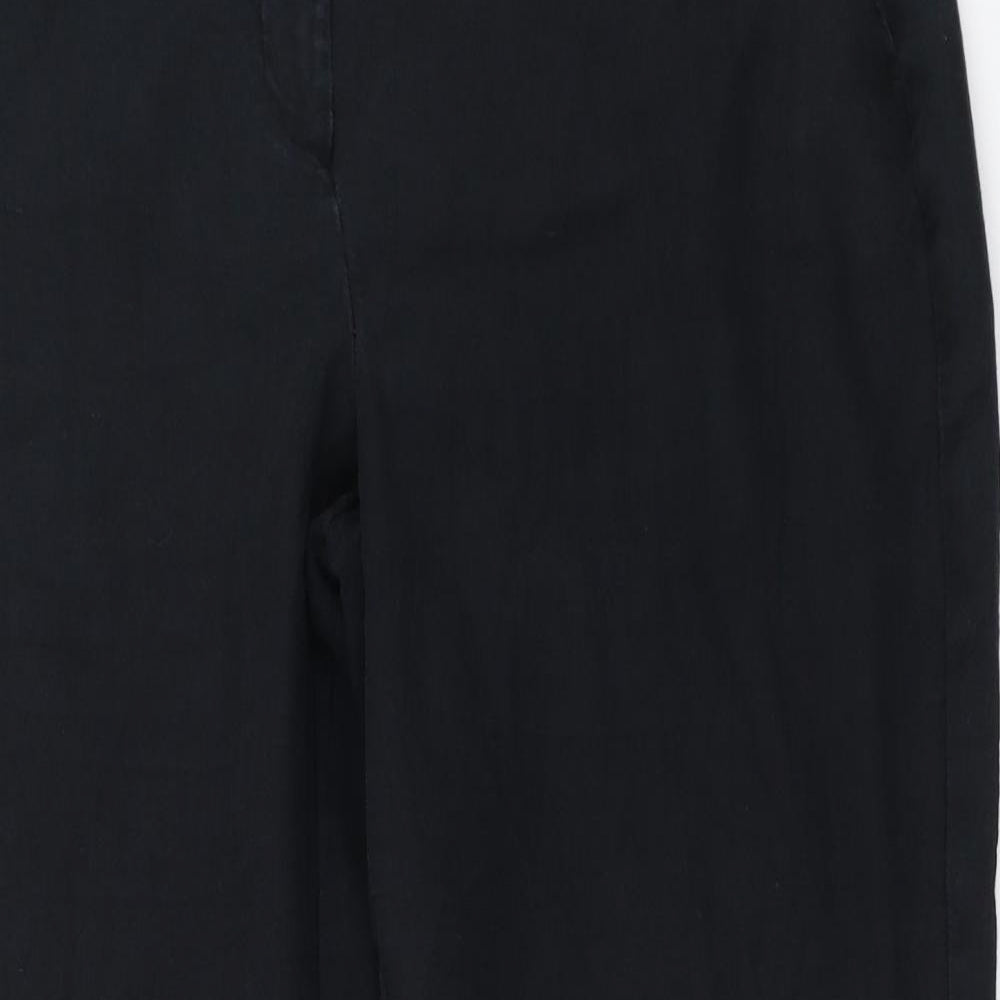 Phase Eight Womens Black   Capri Trousers Size 38 in L26 in