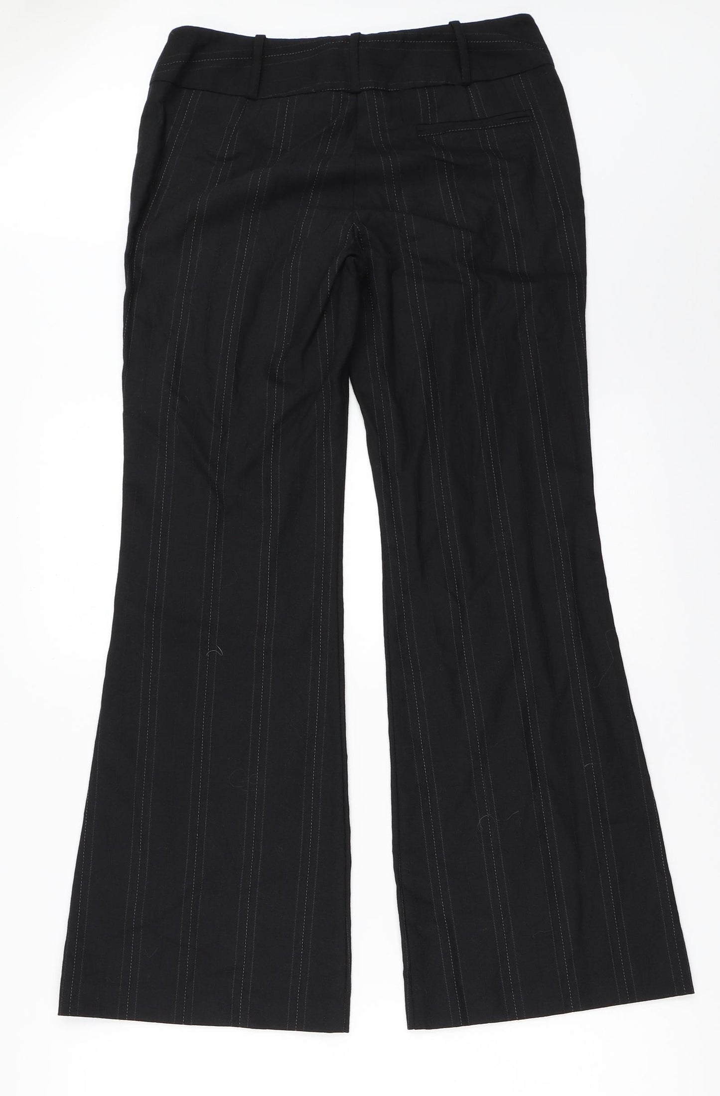 NEXT Womens Black   Trousers  Size 6 L28 in