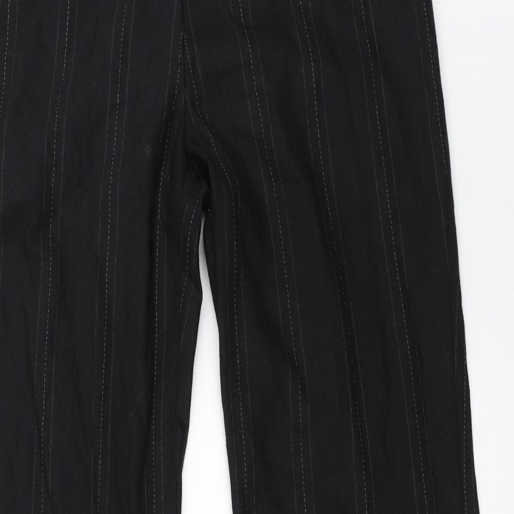 NEXT Womens Black   Trousers  Size 6 L28 in