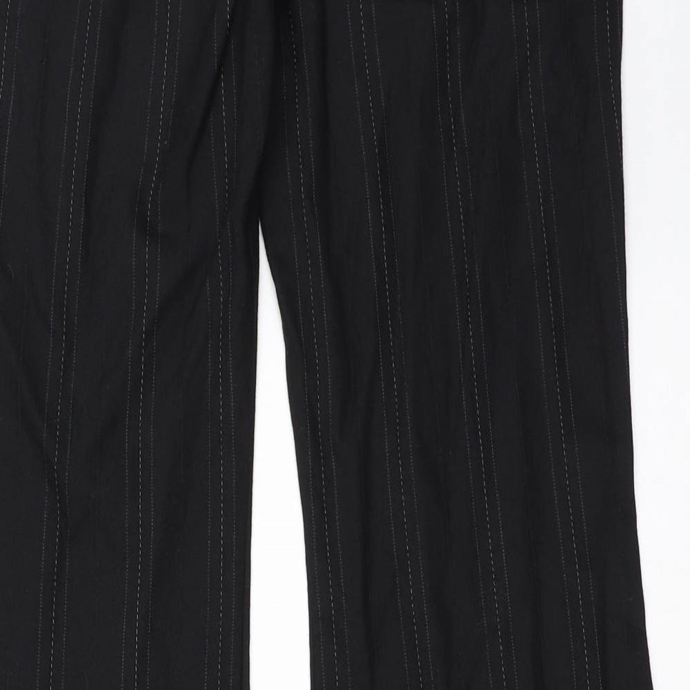 NEXT Womens Black   Trousers  Size 6 L28 in