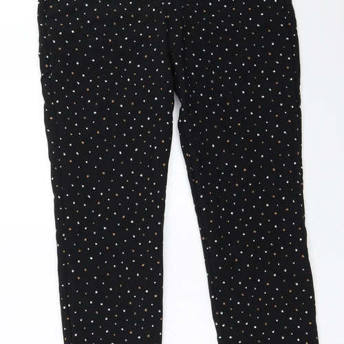 MNG Womens Black   Capri Trousers Size 40 L28 in