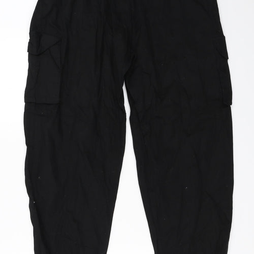 Missguided Womens Black   Jogger Trousers Size 16 L30 in