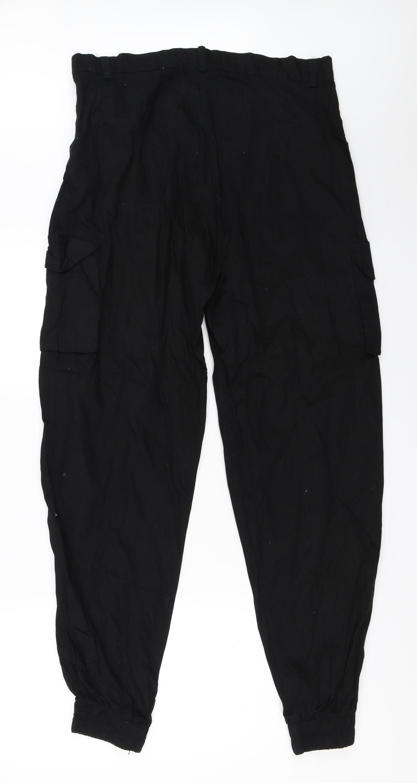 Missguided Womens Black   Jogger Trousers Size 16 L30 in