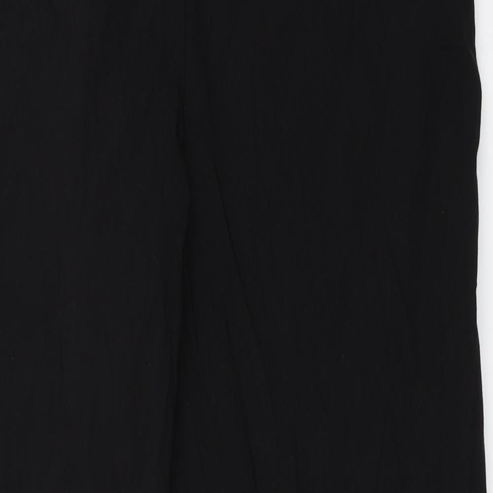 Papaya Womens Black   Trousers  Size 14 L28 in