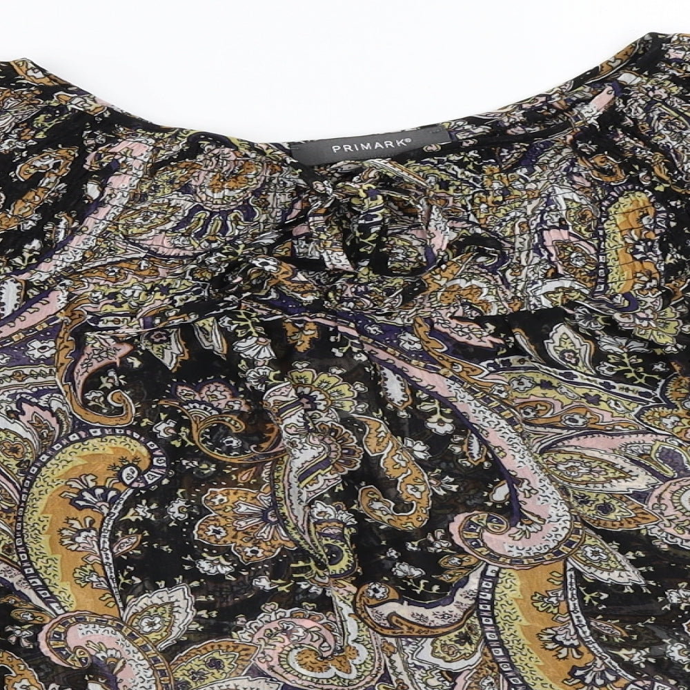 Primark Womens Black   Basic Blouse Size 16