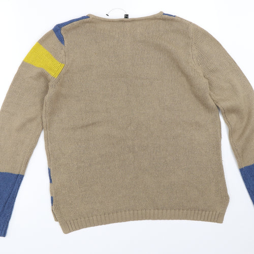 Eureco Womens Beige   Pullover Jumper Size 12