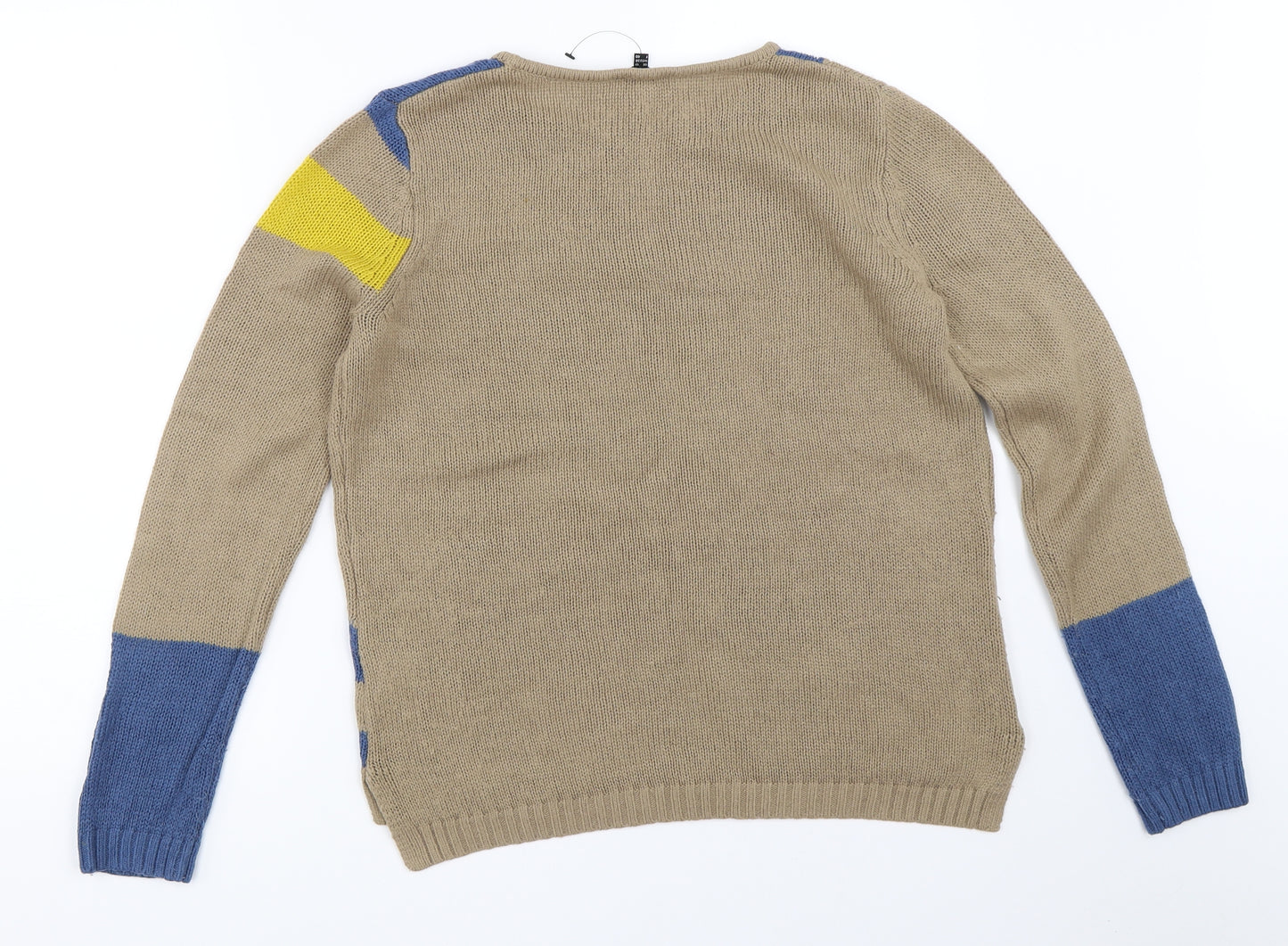 Eureco Womens Beige   Pullover Jumper Size 12