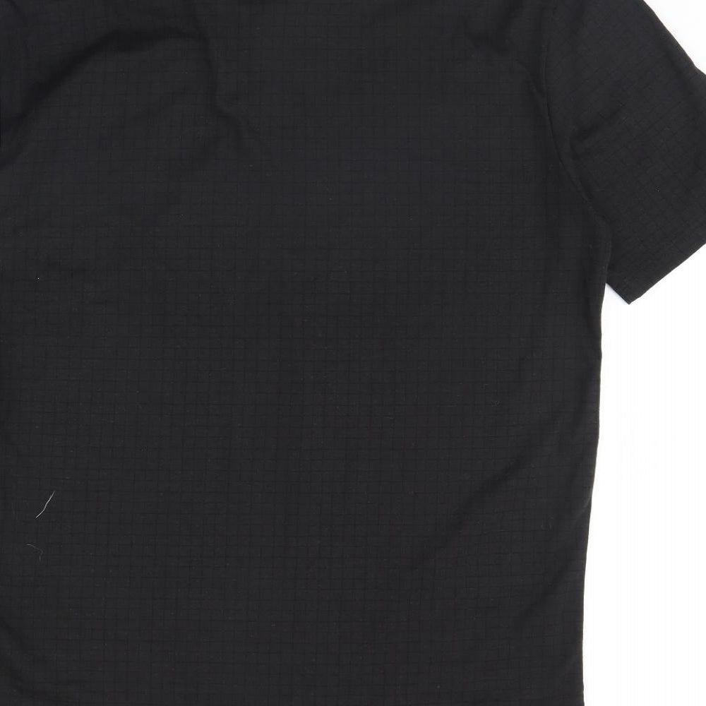 Slazenger Womens Black   Basic Polo Size XL