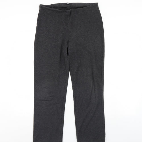 m&s Womens Grey   Trousers  Size 32 in L28 in