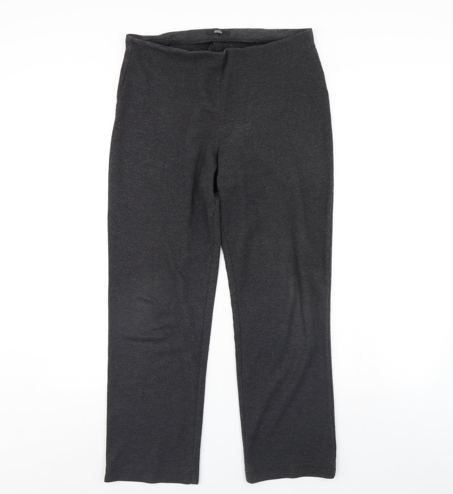 m&s Womens Grey   Trousers  Size 32 in L28 in
