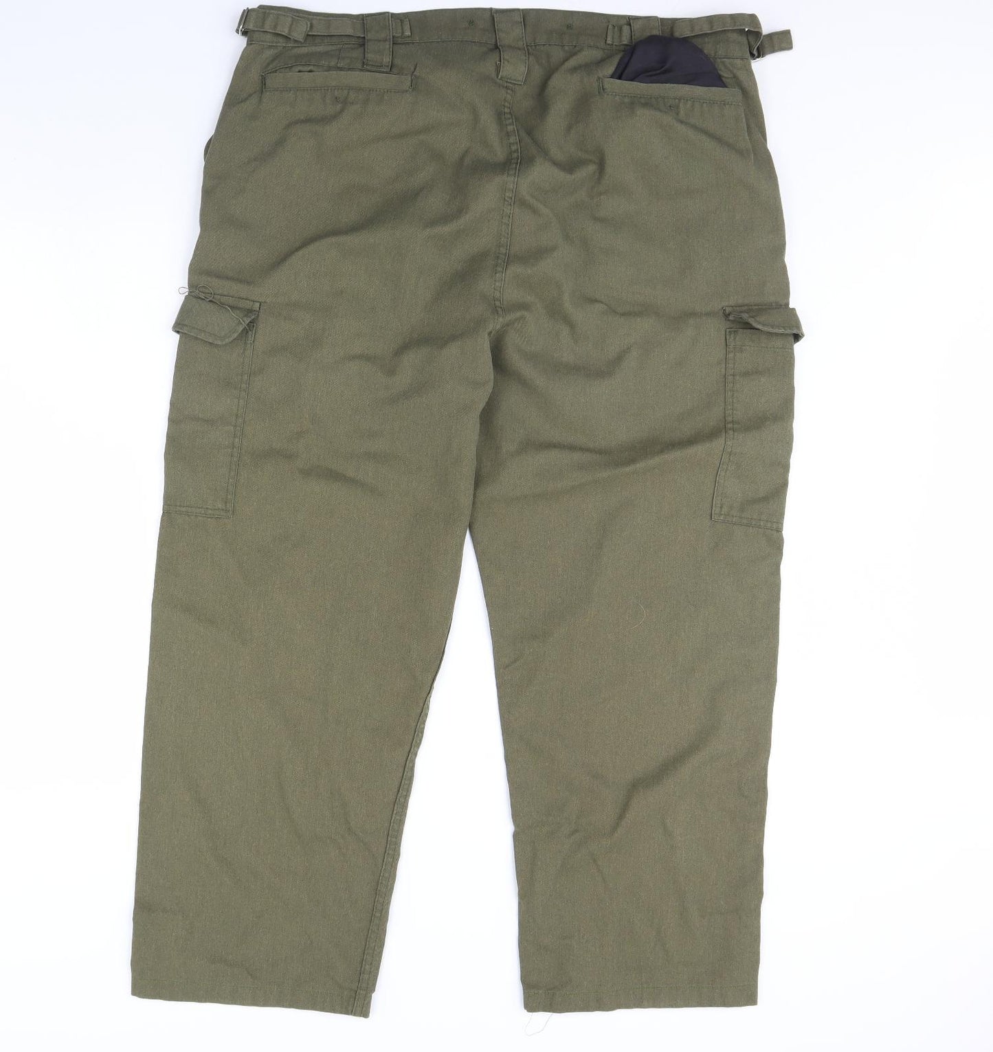 Blue Castle Mens Green   Cargo Trousers Size 42 in L31 in