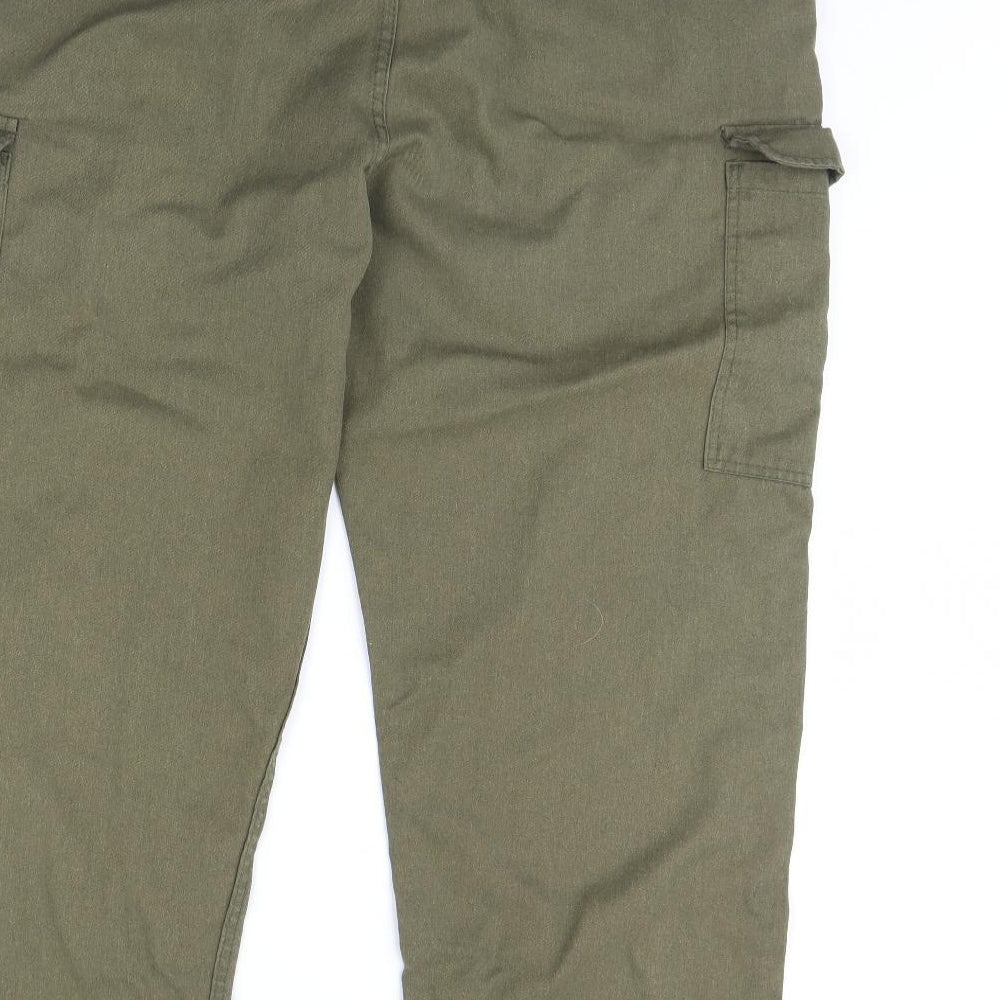 Blue Castle Mens Green   Cargo Trousers Size 42 in L31 in