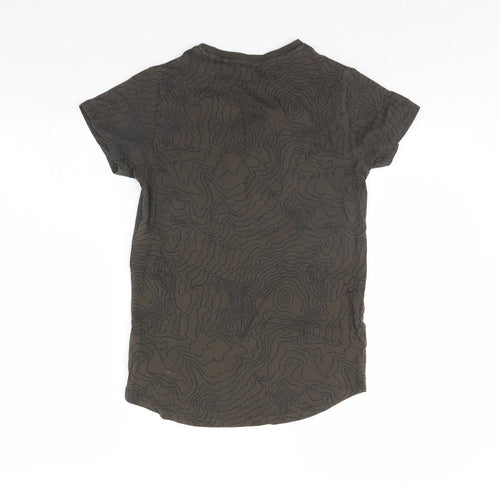 NEXT Boys Green   Basic T-Shirt Size 11 Years  - I need WIFI