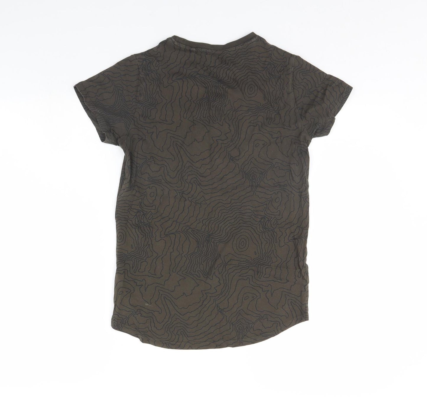 NEXT Boys Green   Basic T-Shirt Size 11 Years  - I need WIFI