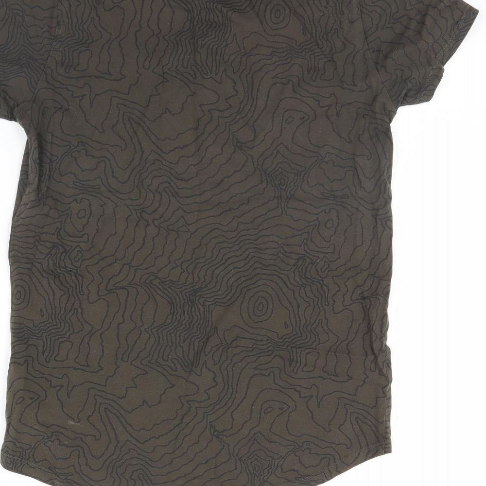 NEXT Boys Green   Basic T-Shirt Size 11 Years  - I need WIFI