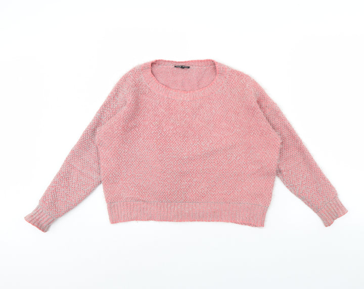 Warehouse Womens Pink   Pullover Jumper Size 12