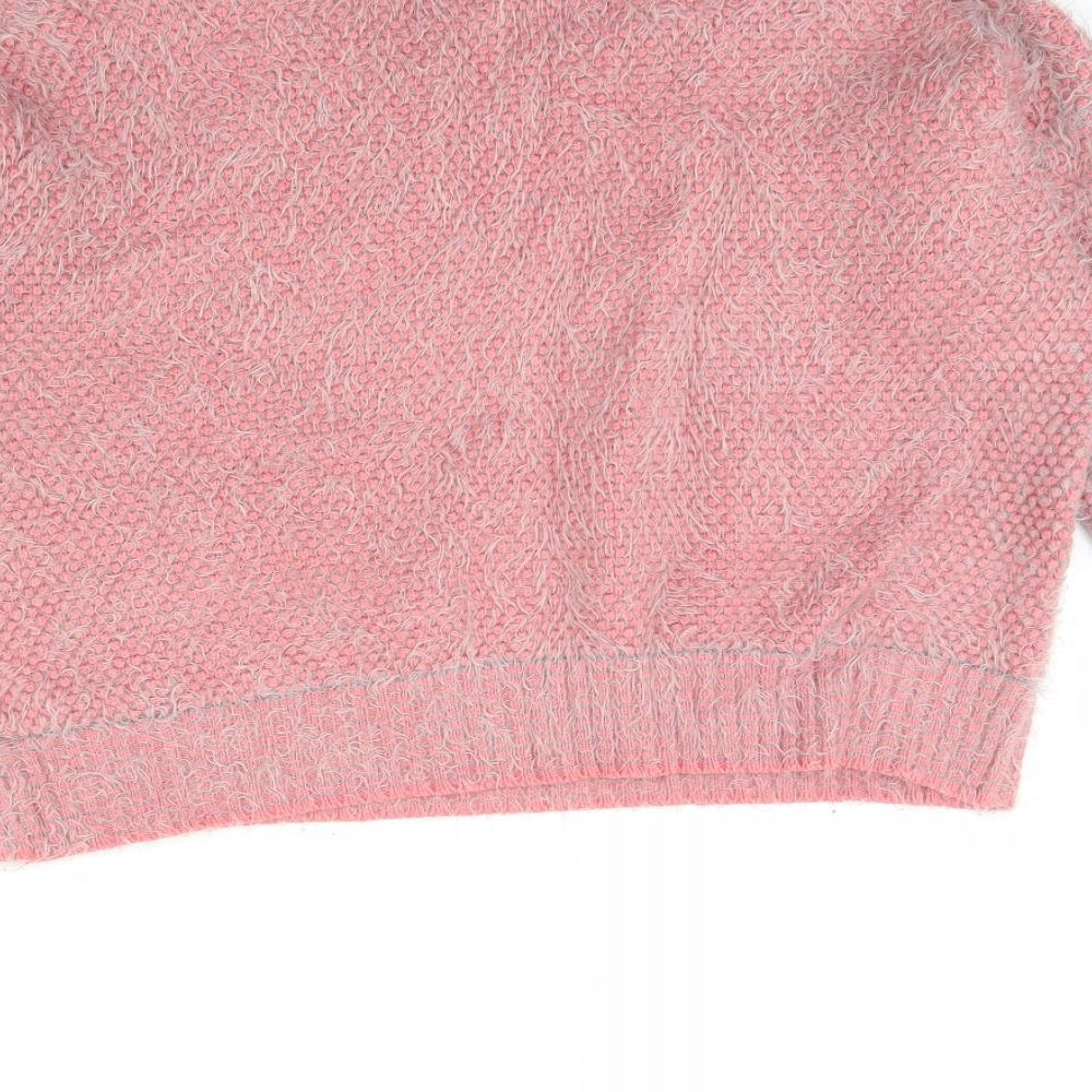 Warehouse Womens Pink   Pullover Jumper Size 12