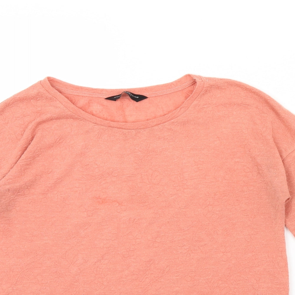 Dorothy Perkins Womens Orange   Basic Blouse Size 12