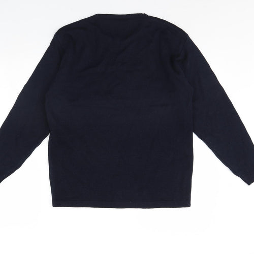 Allwyn Womens Blue   Pullover Jumper Size M