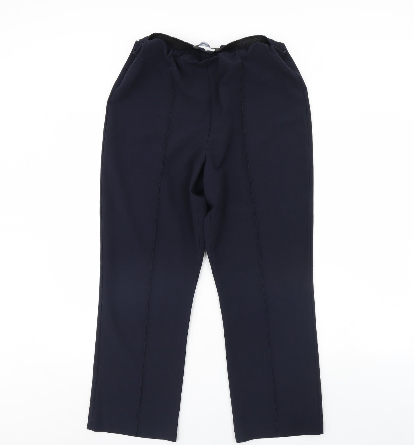 straight Leg Womens Blue   Trousers  Size 14 L29 in