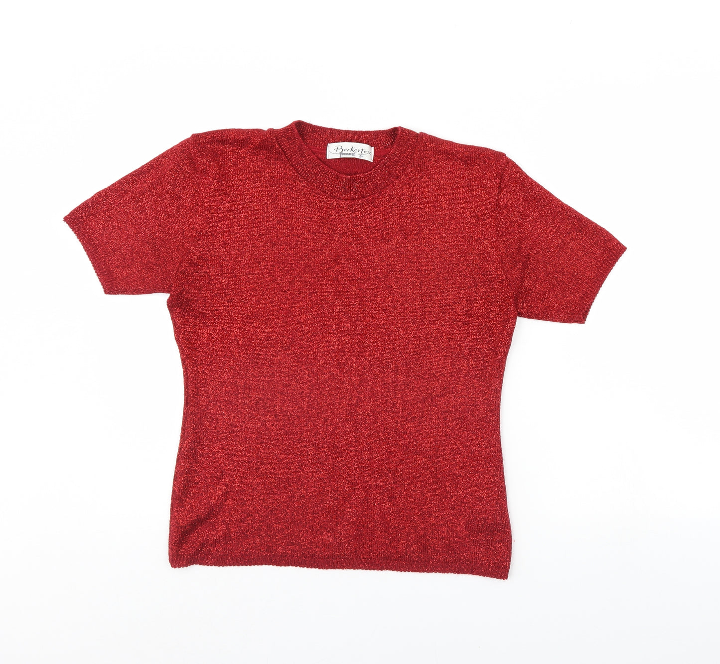 Berketex Womens Red   Basic Blouse Size 14