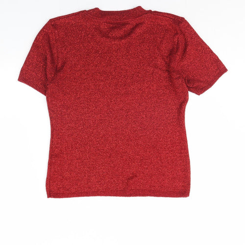 Berketex Womens Red   Basic Blouse Size 14
