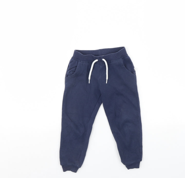 Primark Girls Blue   Jogger Trousers Size 2 Years