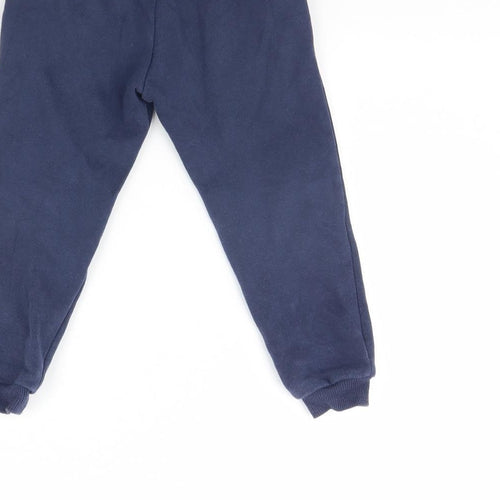 Primark Girls Blue   Jogger Trousers Size 2 Years