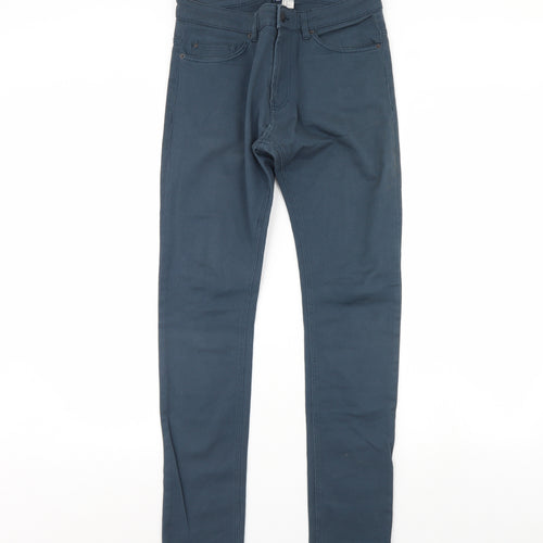 Divided Womens Blue  Denim Skinny Jeans Size 30 in L30 in