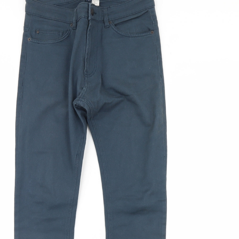 Divided Womens Blue  Denim Skinny Jeans Size 30 in L30 in