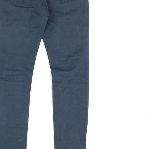 Divided Womens Blue  Denim Skinny Jeans Size 30 in L30 in