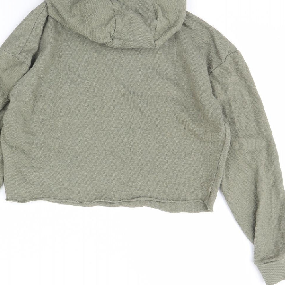 Miss evie Girls Green   Pullover Hoodie Size 11-12 Years  - Girls Can Do Anything