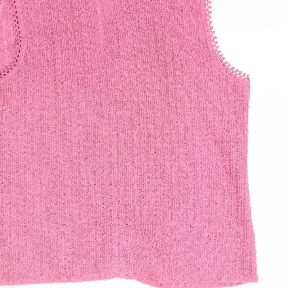 Link Womens Pink   Gilet Jacket Size 16