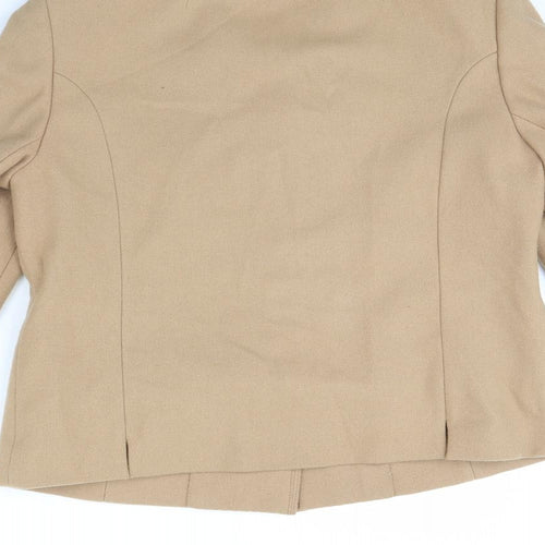 Seigel Womens Beige   Jacket Blazer Size S