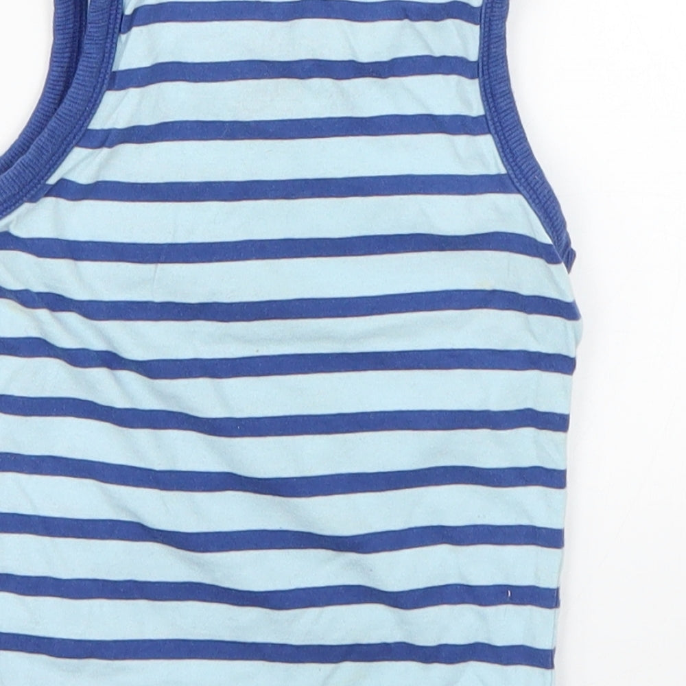 NEXT  Blue Striped  Basic T-Shirt Size 12-18 Months
