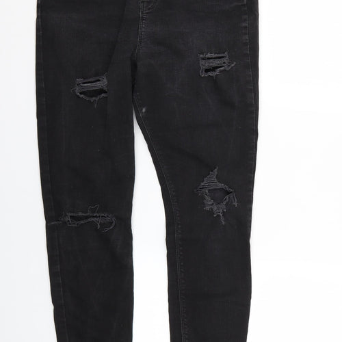 Very Womens Black   Skinny Jeans Size 12 L28 in